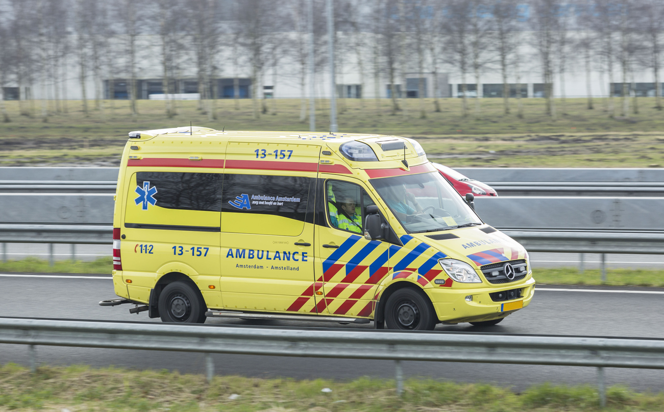Dutch Ambulance on the highway